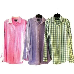 Bundle of 3 classic buttondown shirts Sm/Med EUC